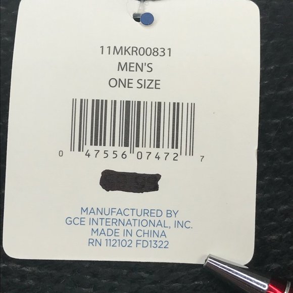 Winter Essentials Men's One Size Black Knit Beanie New - Picture 5 of 9